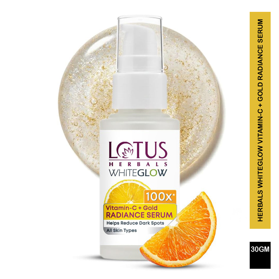 Lotus Herbals Whiteglow Vitamin-C + Gold Radiance Serum
