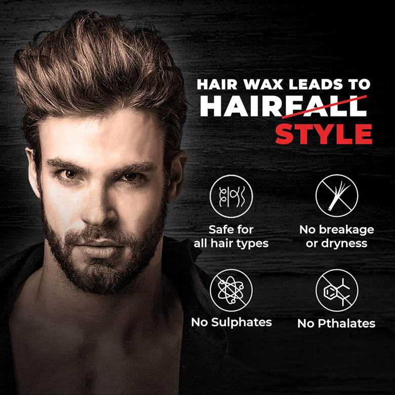 Beardo Hair Wax Strong Hold Crystal Gel Wax