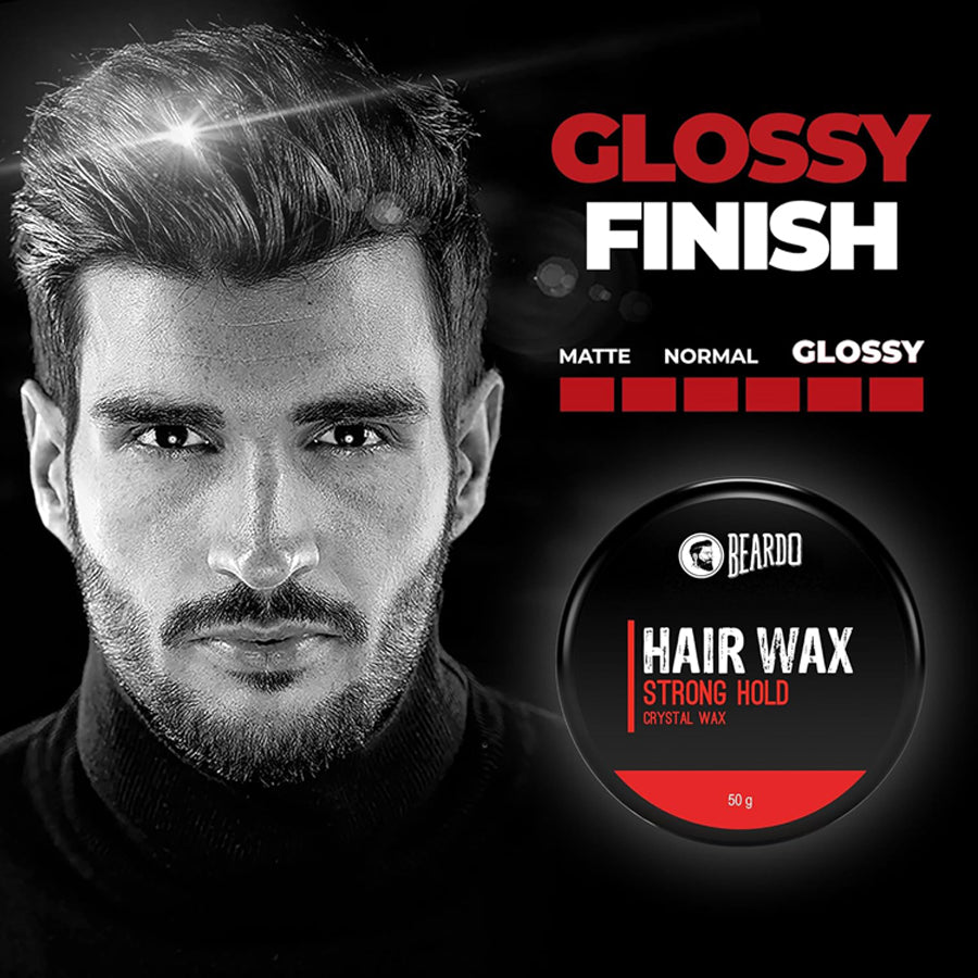 Beardo Hair Wax Strong Hold Crystal Gel Wax