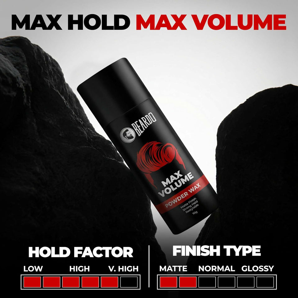 Beardo Max Volume Powder Wax 10G