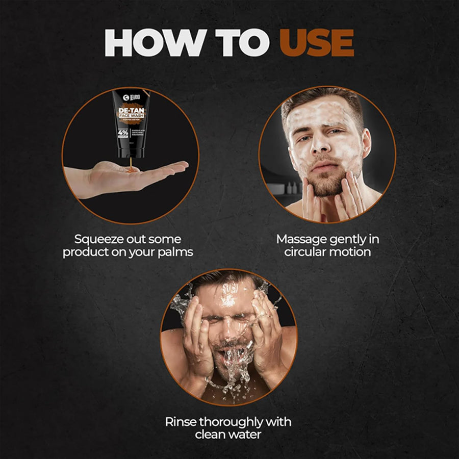 Beardo De-Tan Facewash For Men 100Ml