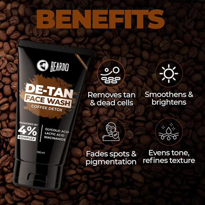 Beardo De-Tan Facewash For Men 100Ml