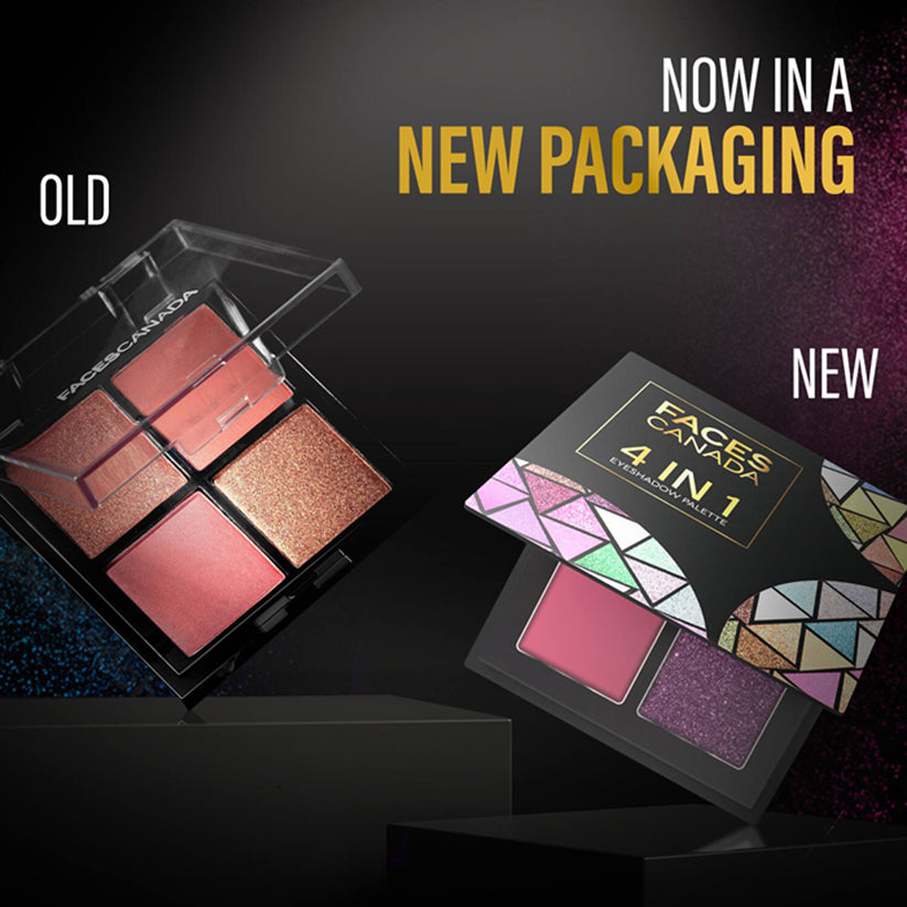 Faces 4 In 1 Eyeshadow Palette