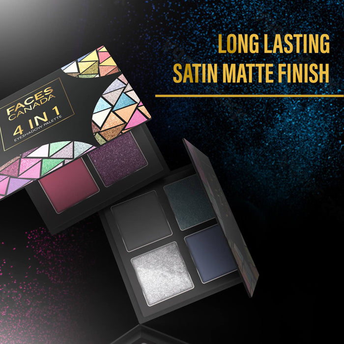 Faces 4 In 1 Eyeshadow Palette