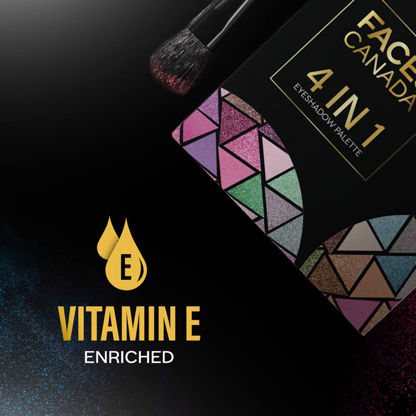 Faces 4 In 1 Eyeshadow Palette