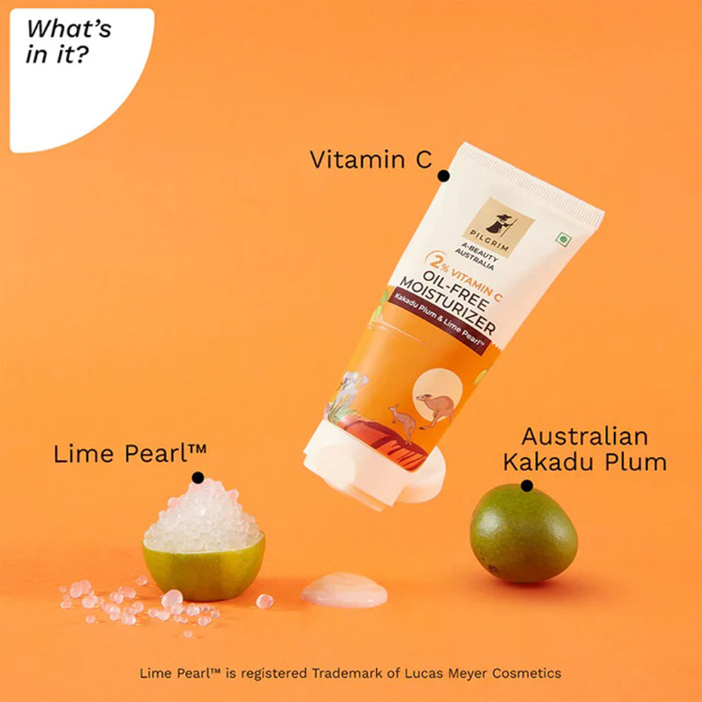 Pilgrim 2Per Vitamin C Oil-Free Moisturizer Kakadu Plum & Lime Pearl