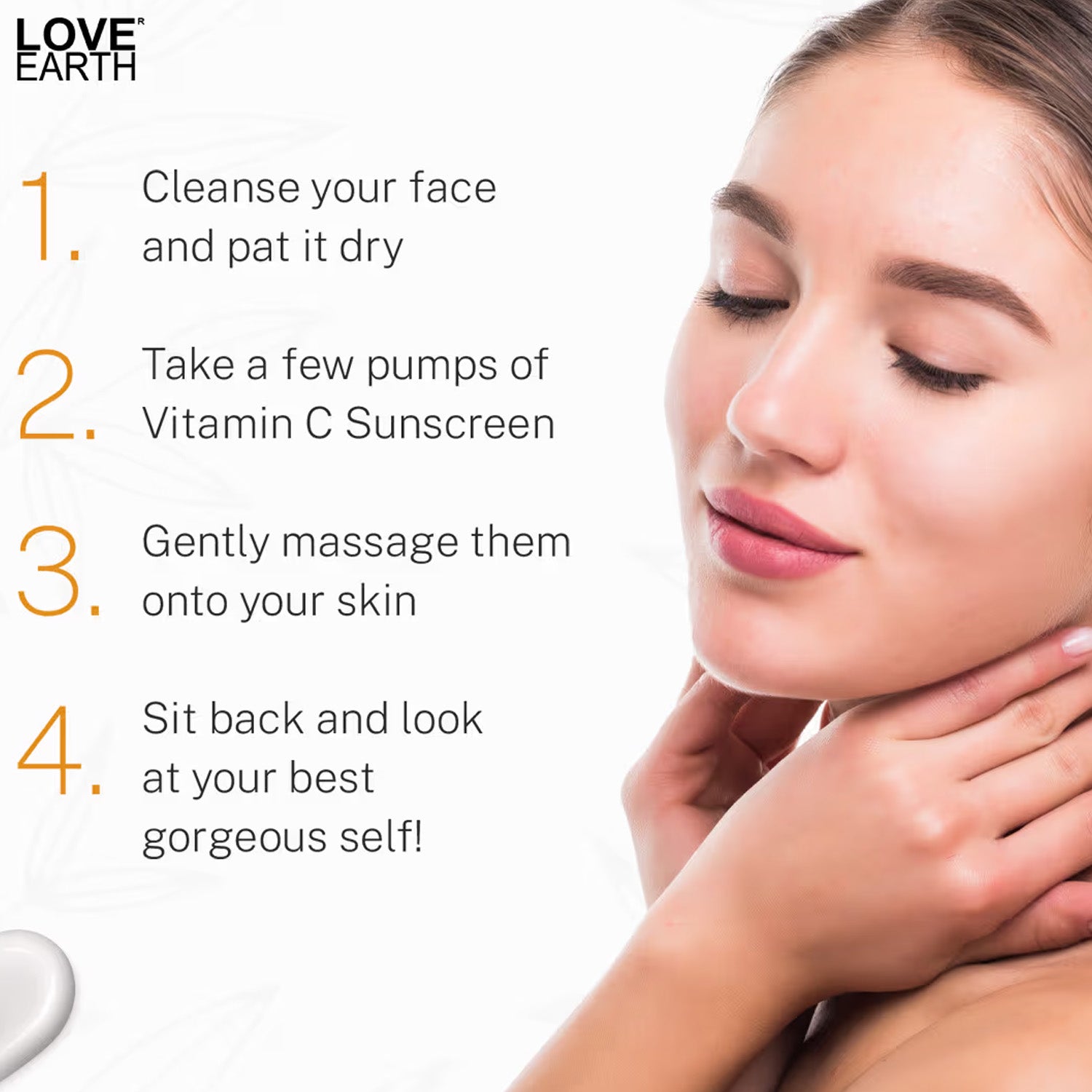 Love Earth Vitamin C Sunscreen Spf 50