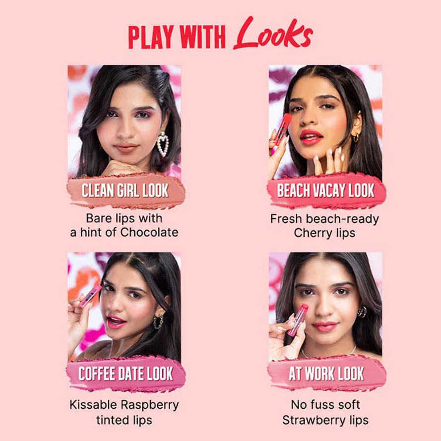 Nykaa Serial Kisser Moisturising Tinted Lip Balm 4.8G