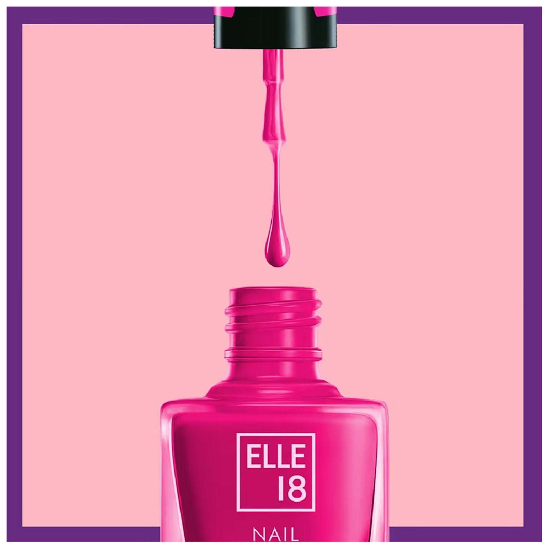 Lakme Elle 18 Nail Pops Nail Color 5Ml
