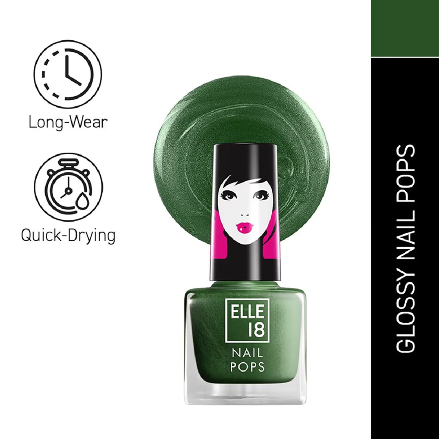 Lakme Elle 18 Nail Pops Nail Color 5Ml