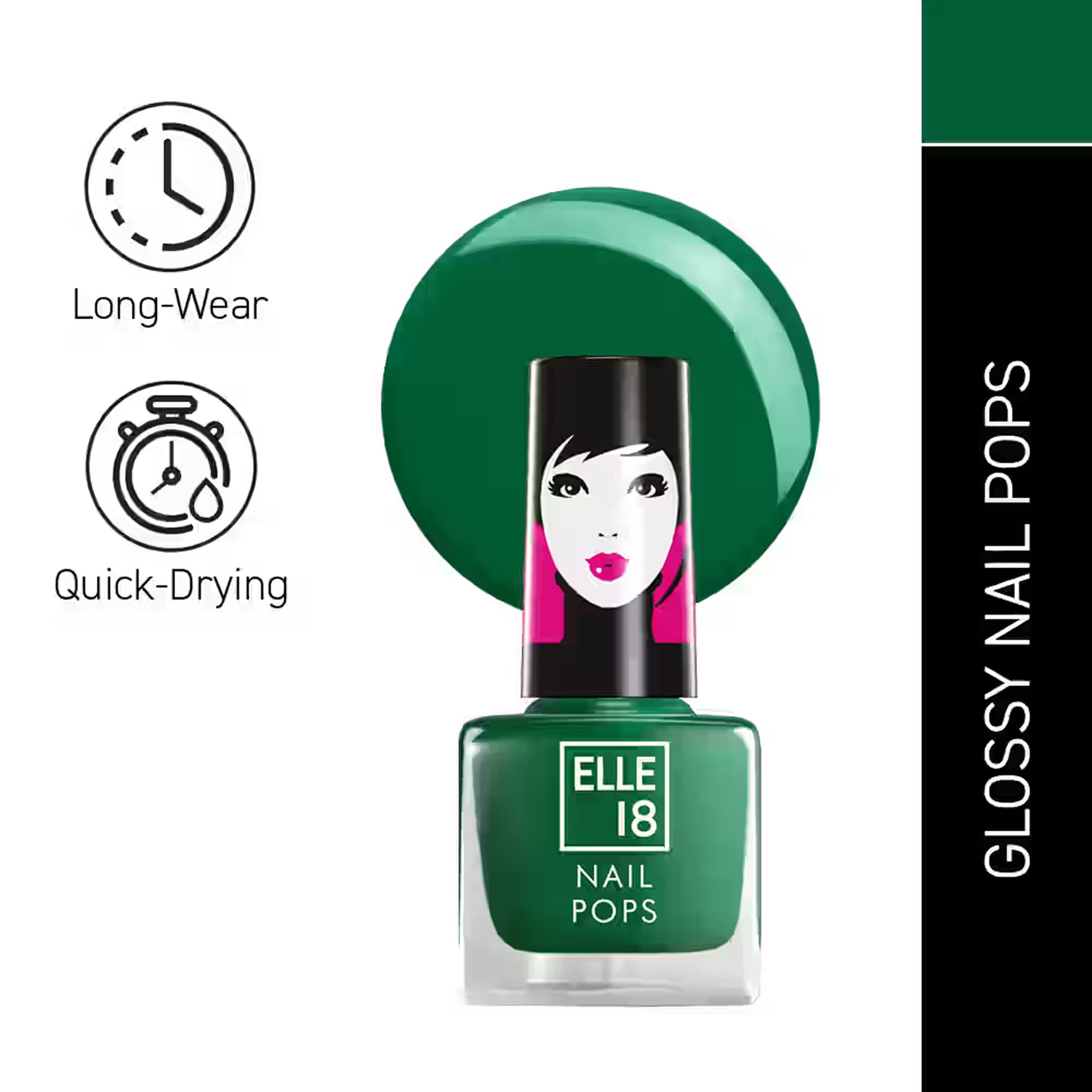 Lakme Elle 18 Nail Pops Nail Color 5Ml