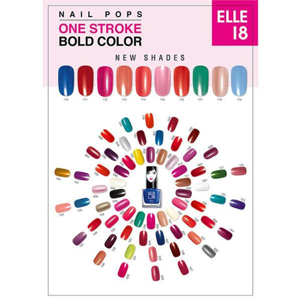 Lakme Elle 18 Nail Pops Nail Color 5Ml