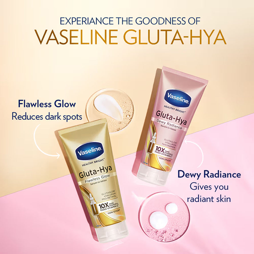 Vaseline Flawless Glow Serum Lotion