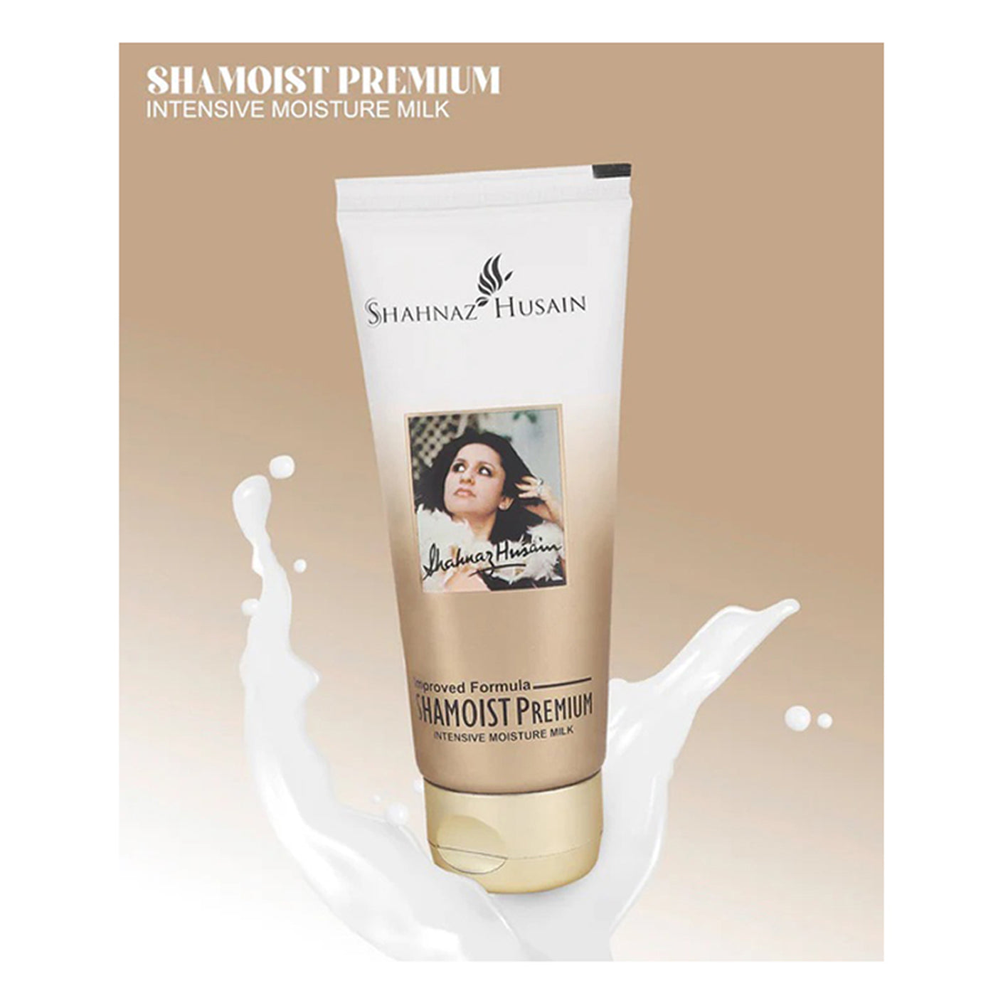 Shahnaz Husain Improved Formula Shamoist Premium Intensive Moisture Milk 100G
