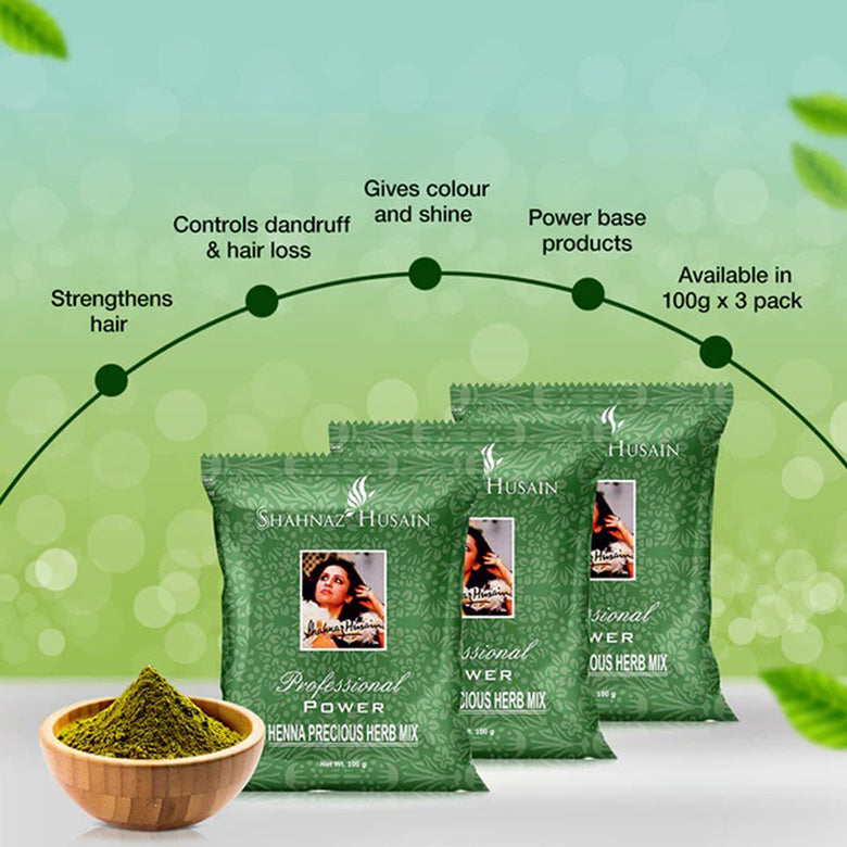 Shahnaz Husain Power Henna Precious Herb Mix