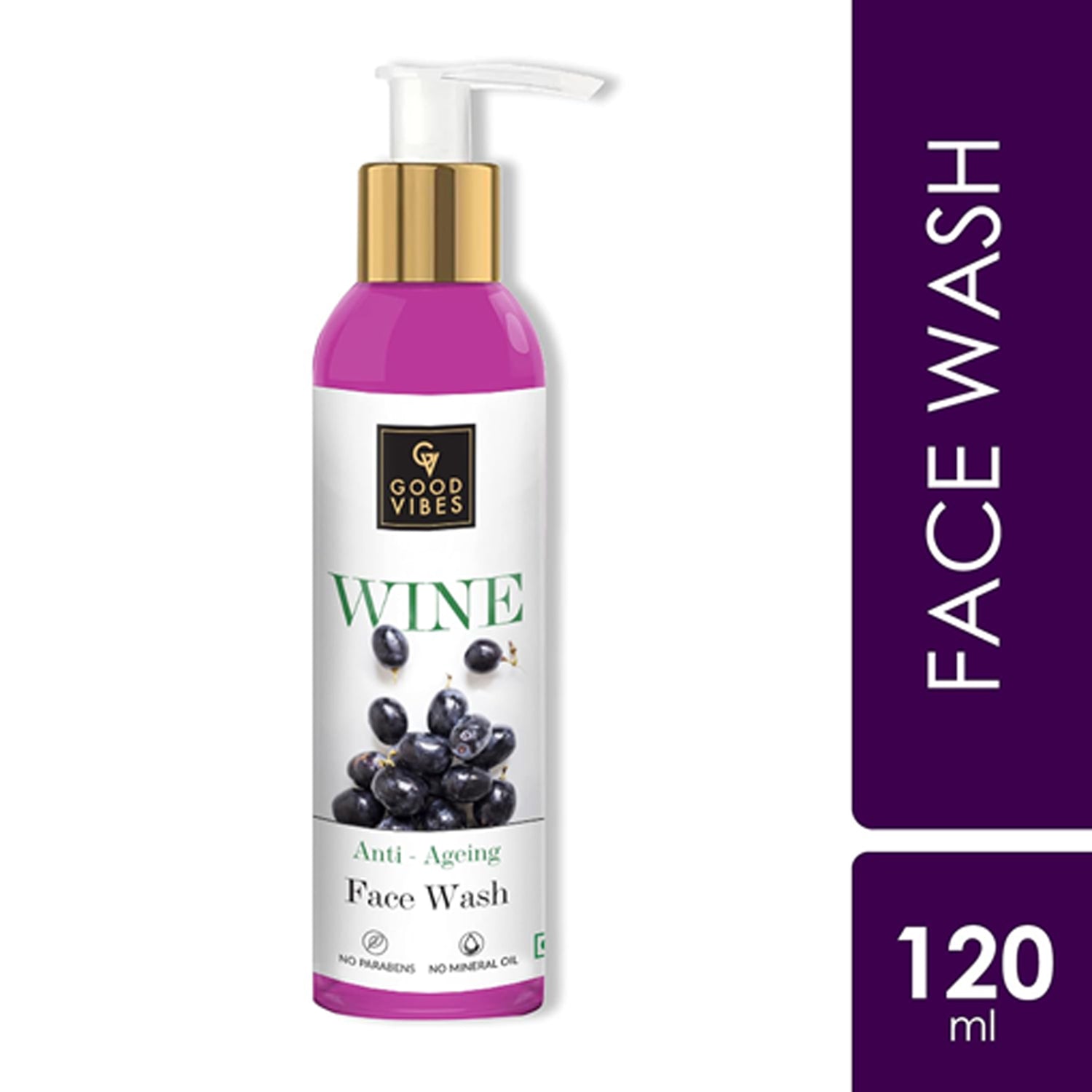 Good Vibes Anti-Ageing Wine Face Wash