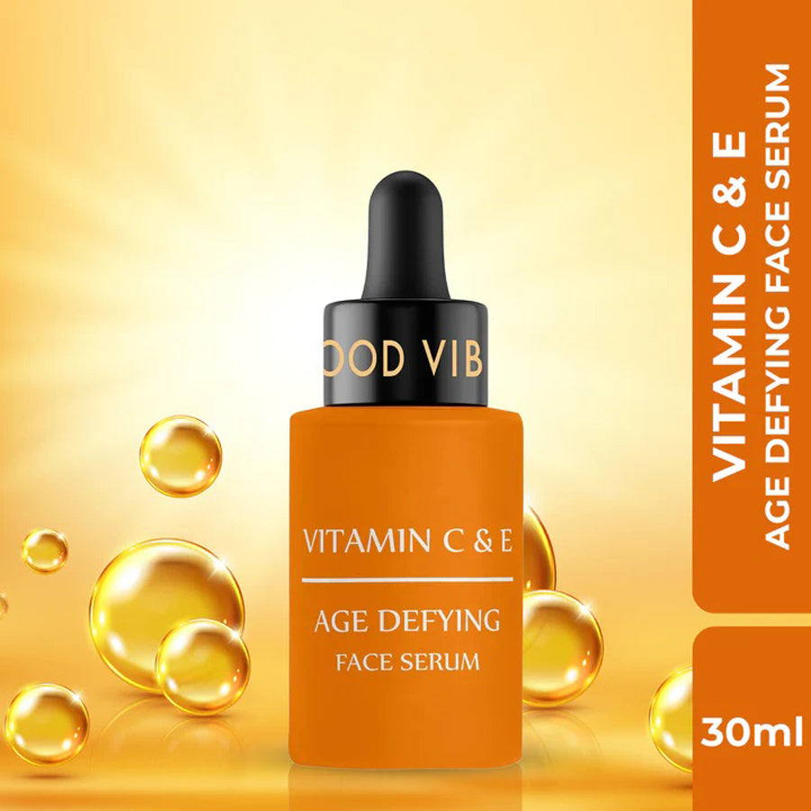 Good Vibes Age Defying Vitamin C&E Face Serum
