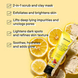 Quench 2-In-1 Vitamin C Scrub And Clay Mask With Yuzu Vitamin C