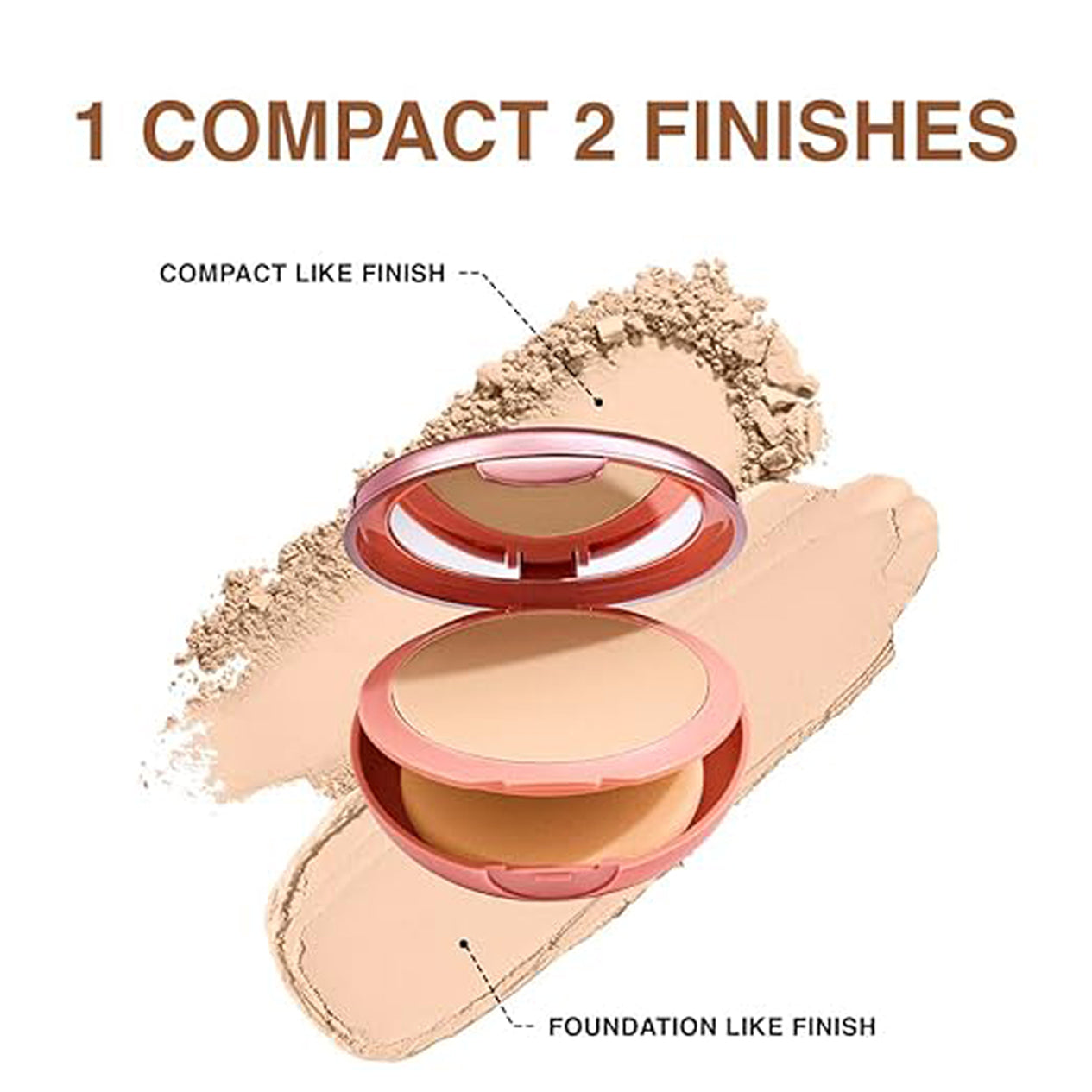 Lakme 9To5 Double Duty Double Duty Dual Finish Compact