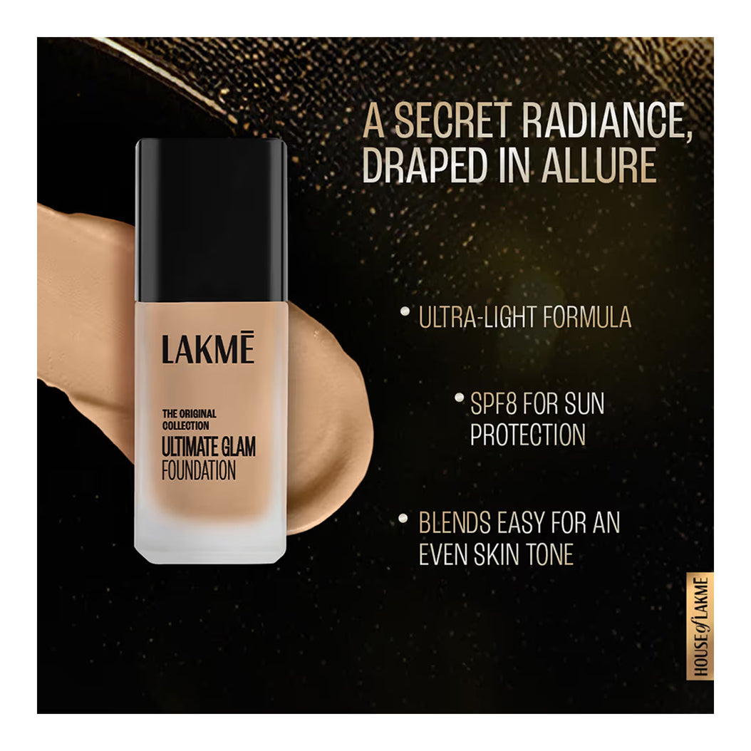 Lakme Ultimate Glam Foundation 25Ml