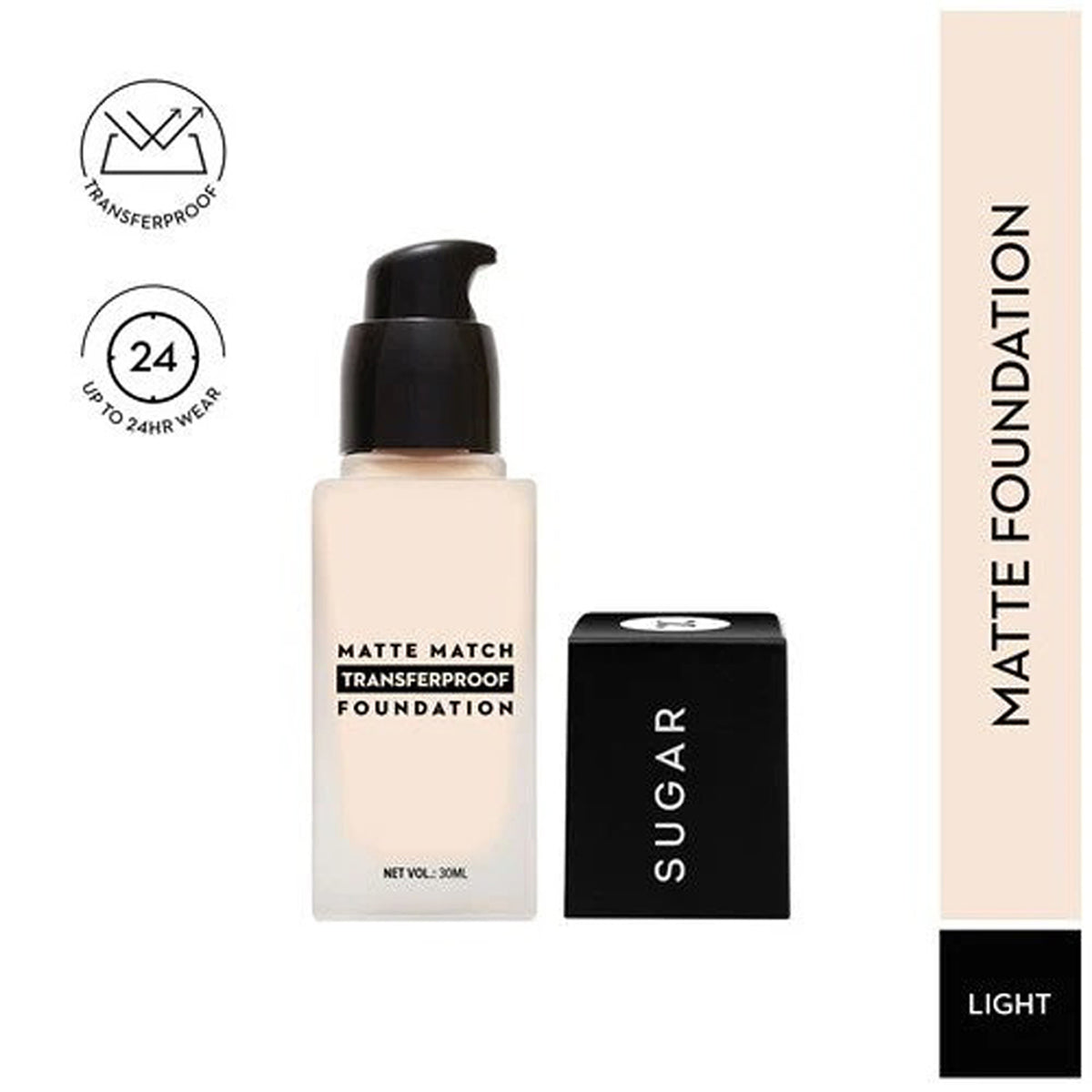 Sugar Matte Match Transferproof Foundation 30Ml