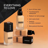 Sugar Matte Match Transferproof Foundation 30Ml
