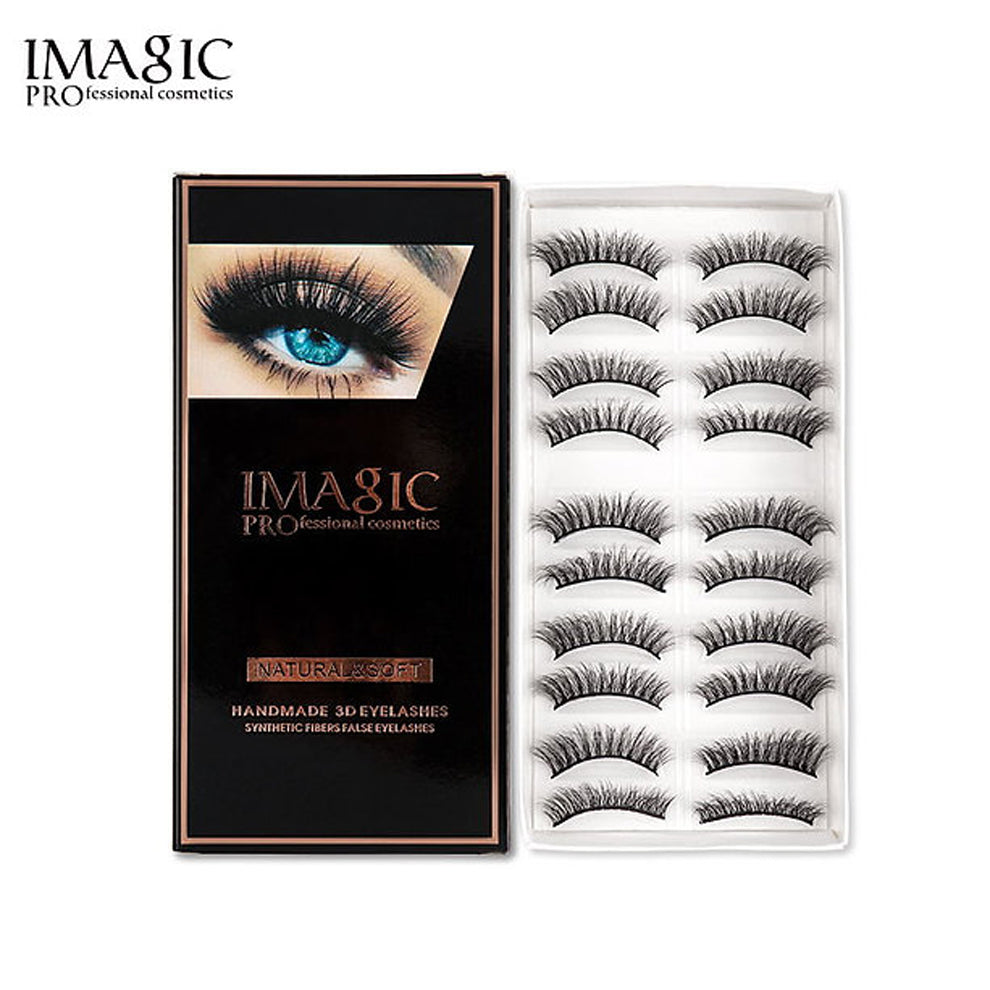 Imagic Handmade 3D Fake Eyelashes Kit 10P Box