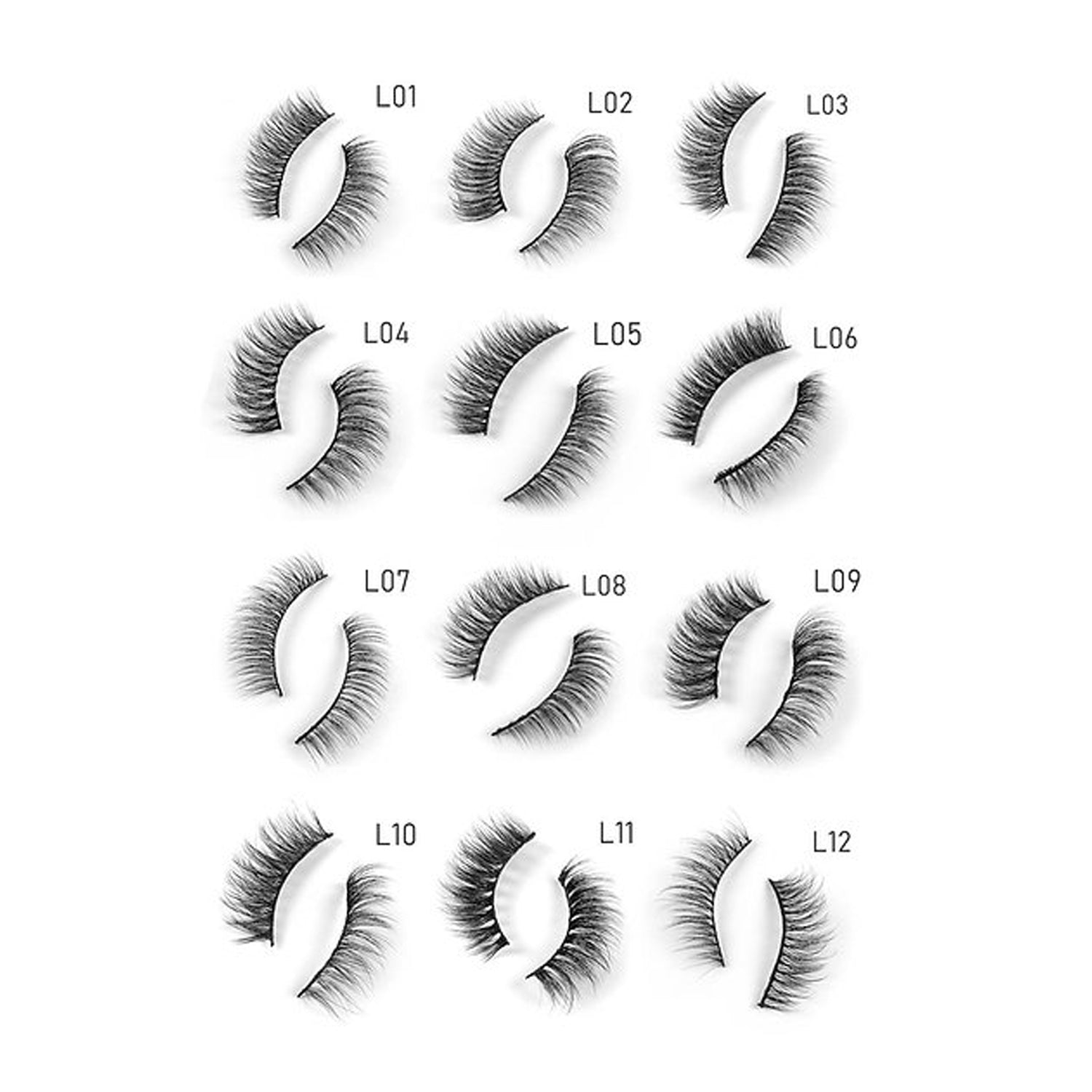 Imagic Handmade 3D Fake Eyelashes Kit 10P Box