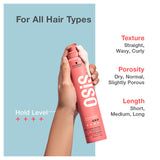 Schwarzkopf Professional Osis+Grip Extra Strong Mousse For Volume & Body 200Ml