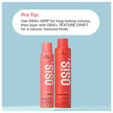 Schwarzkopf Professional Osis+Grip Extra Strong Mousse For Volume & Body 200Ml