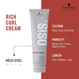 Schwarzkopf Professional Osis+ Bounty Balm Rich Curl Cream 150Ml