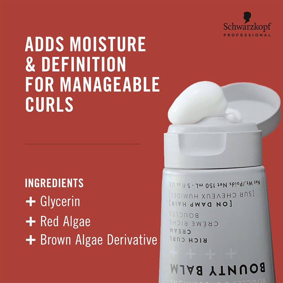 Schwarzkopf Professional Osis+ Bounty Balm Rich Curl Cream 150Ml