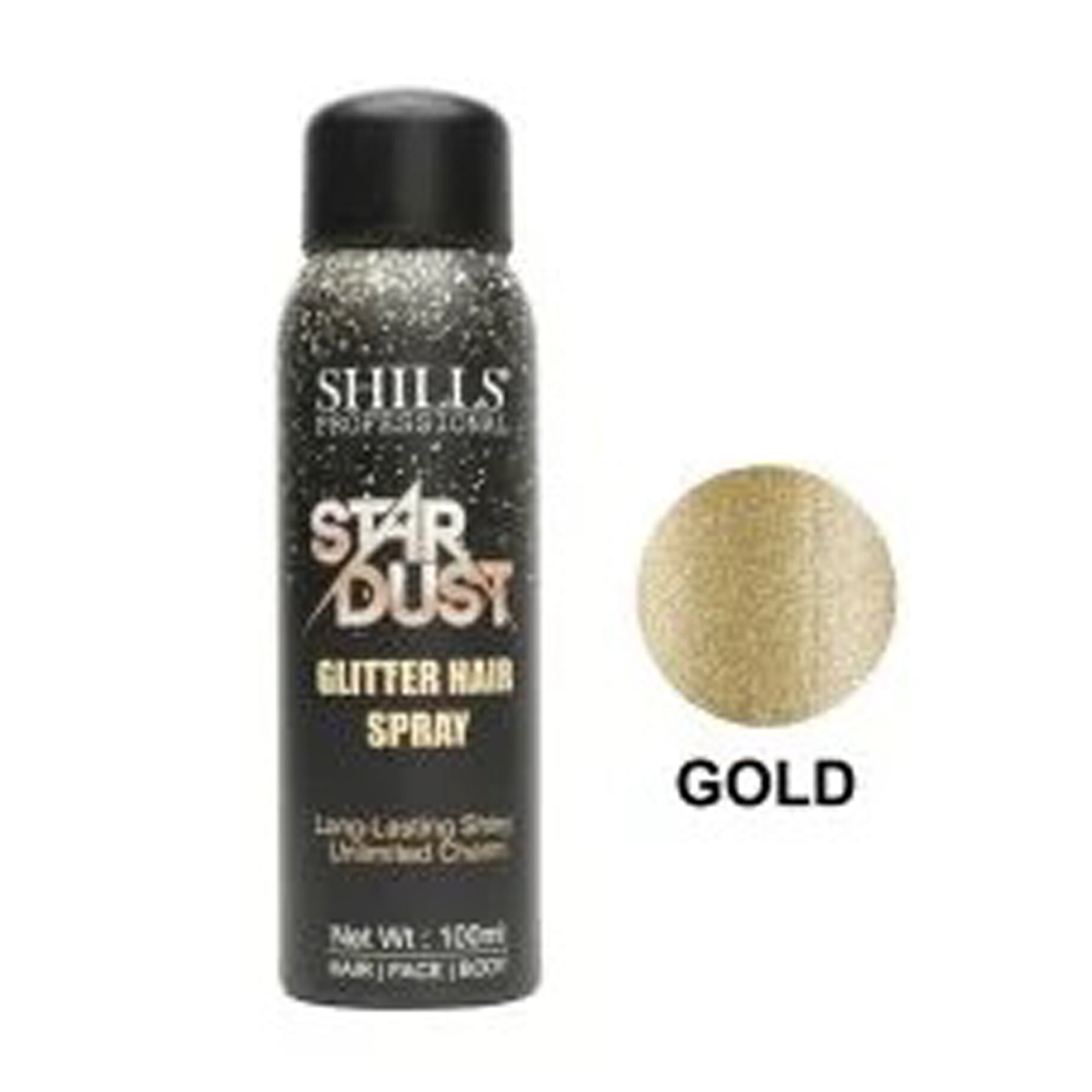 Shills Professional Star Dust Glitter Hair Spray 100Ml