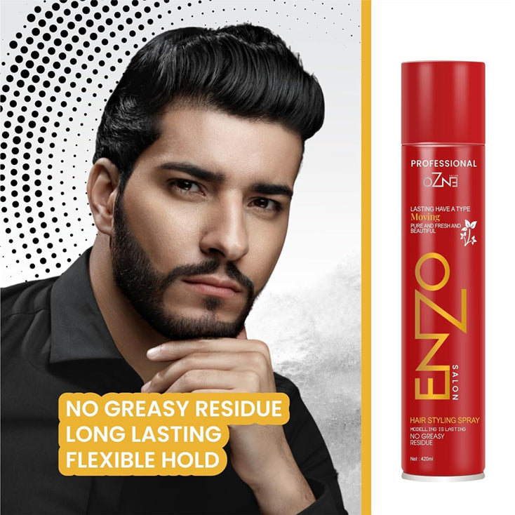 Knk Enzo Hair Spray 420Ml