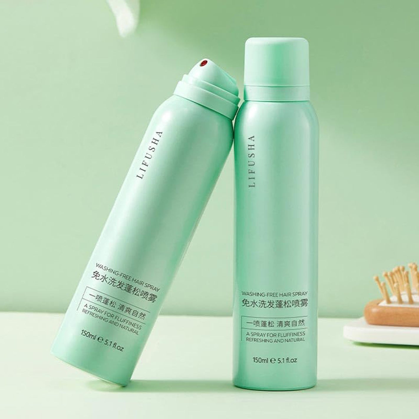 Lifusha Dry Shampoo Washing-Free Fluffy Dry Hair Spray 150Ml