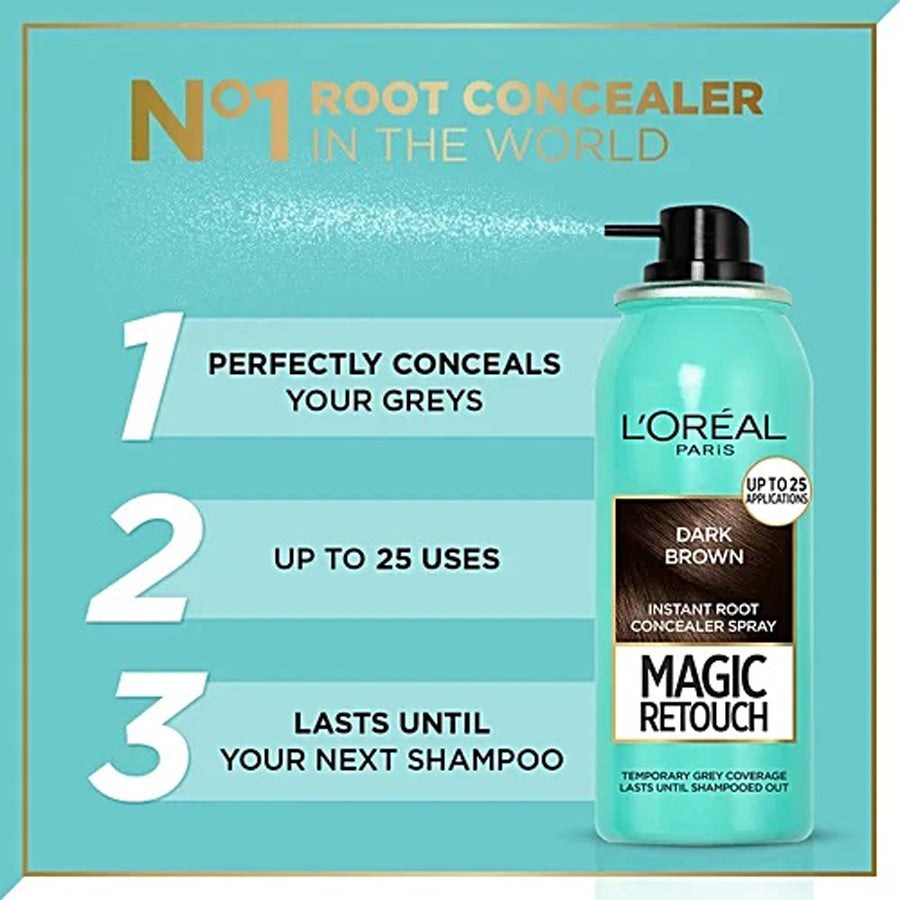 Loreal Paris Magic Retouch Instant Root Concealer Spray 75Ml