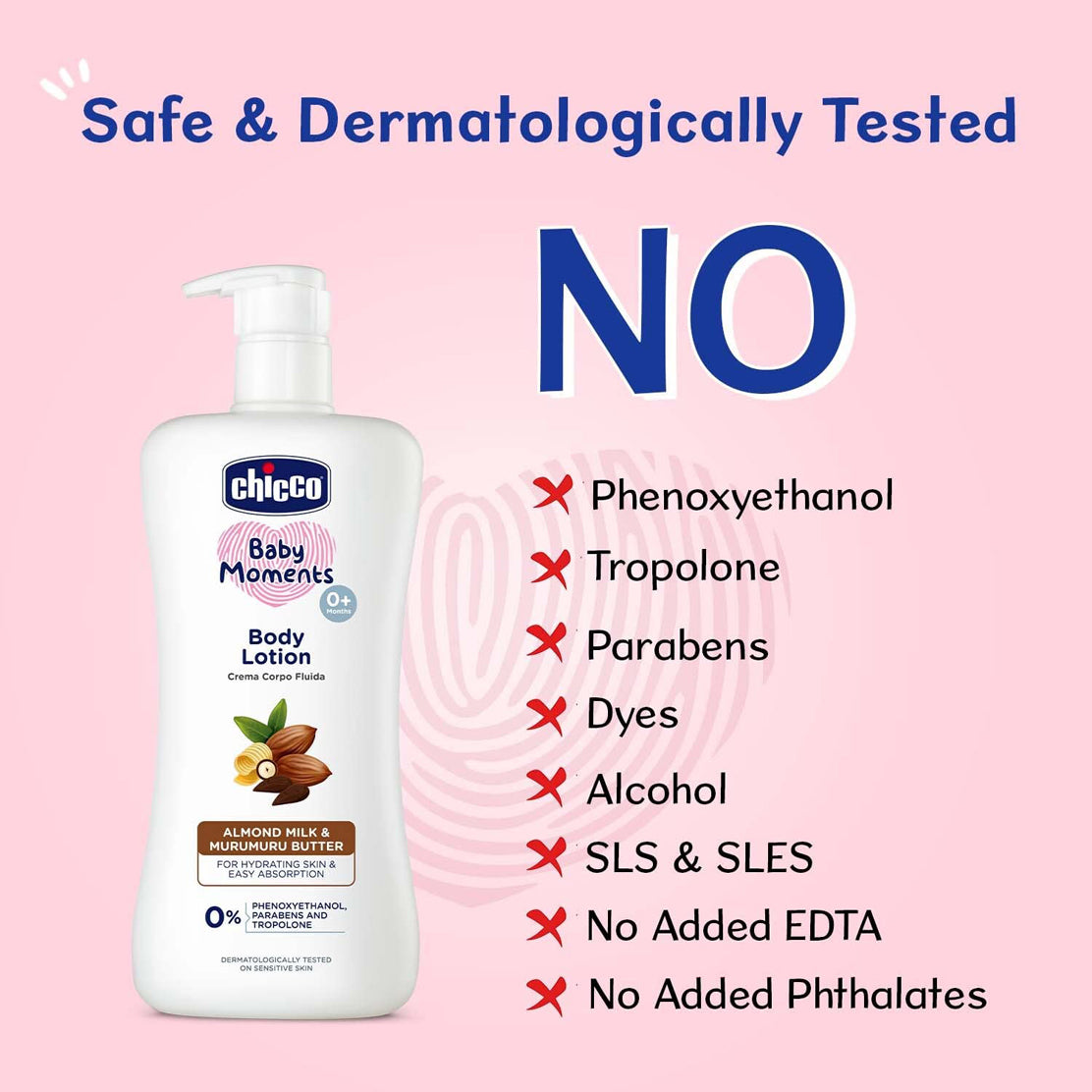 Chicco Baby Body Lotion Almond Milk & Murumuru Butter