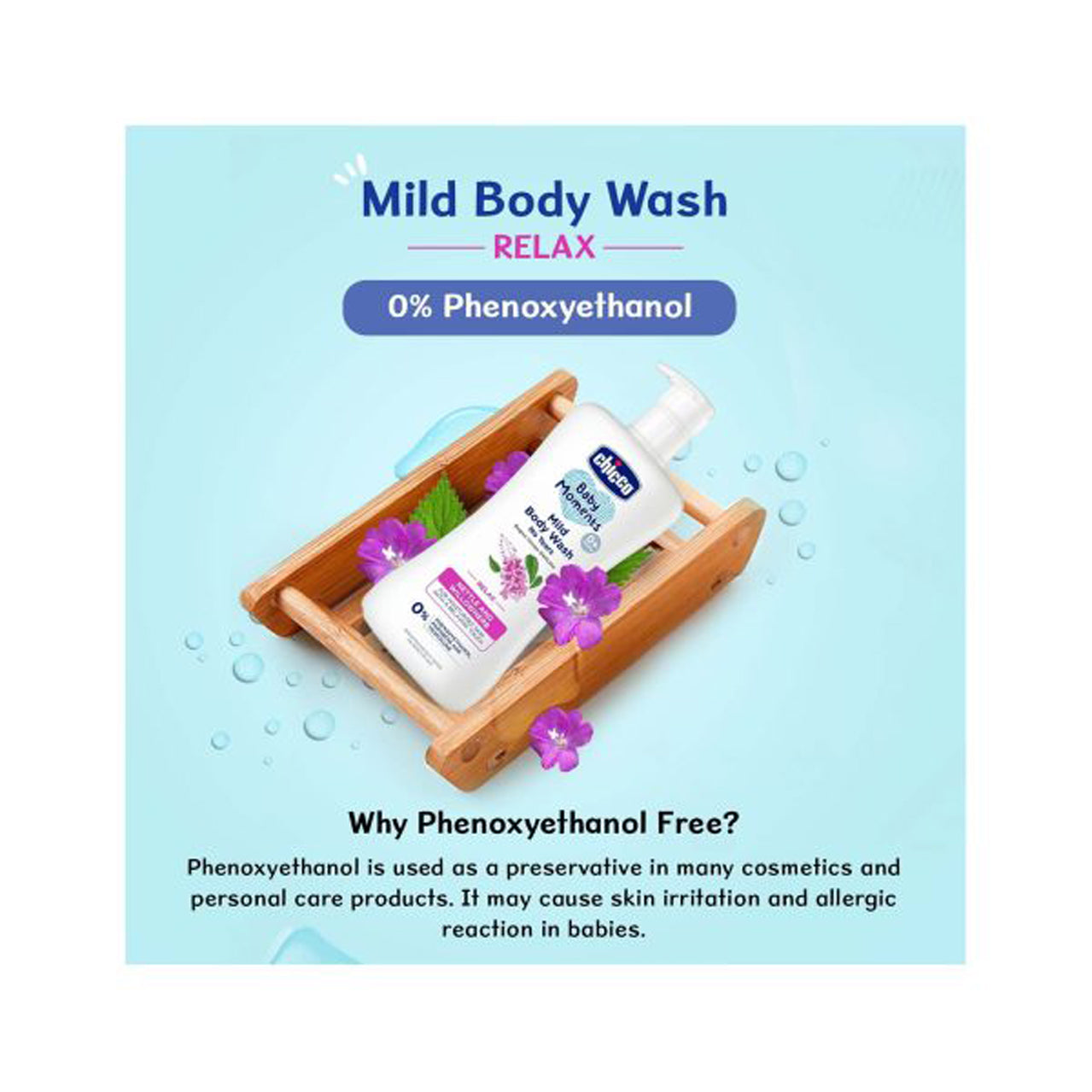 Chicco Baby Mild Bodywash Relax