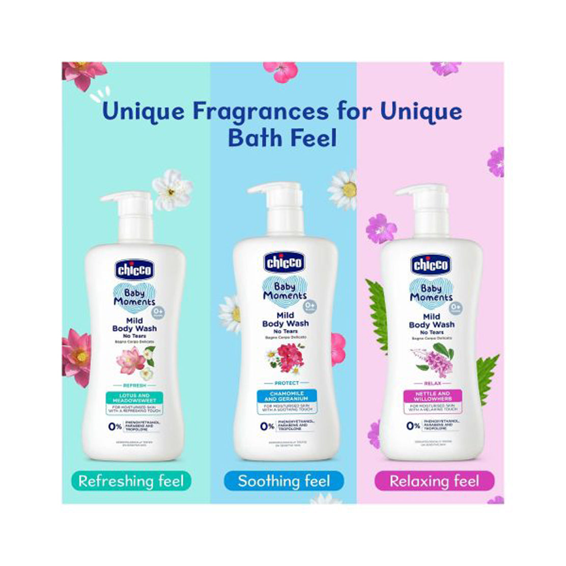 Chicco Baby Mild Bodywash Relax