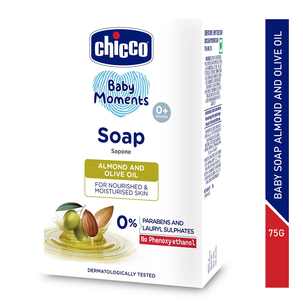 Chicco Baby Soap Almond And Olive Oil