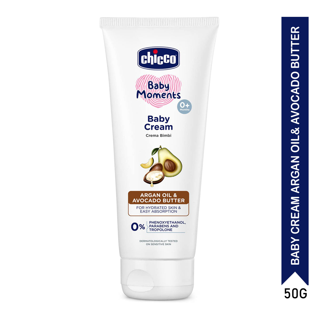 Chicco Baby Cream Argan Oil & Avocado Butter