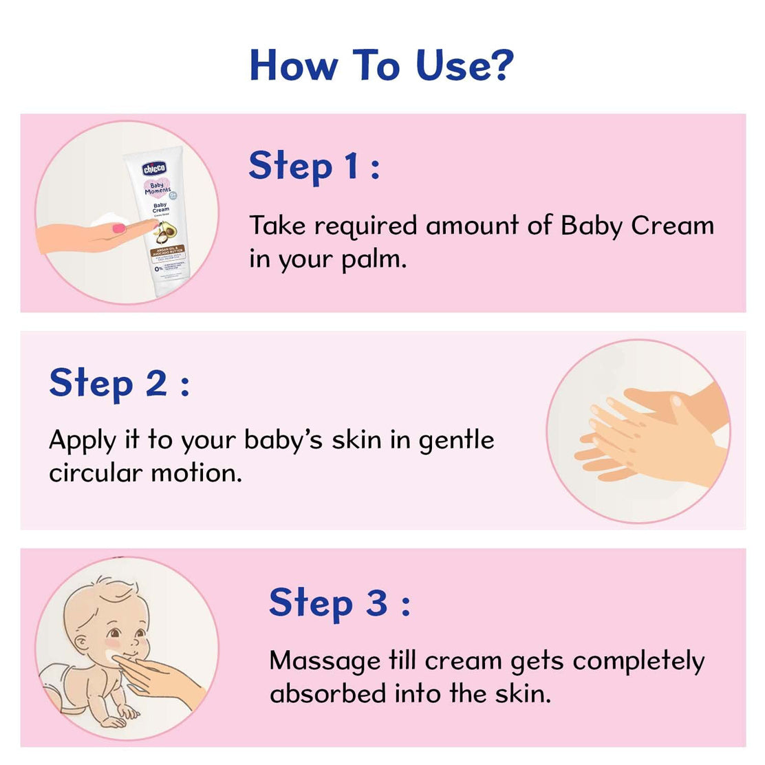 Chicco Baby Cream Argan Oil & Avocado Butter