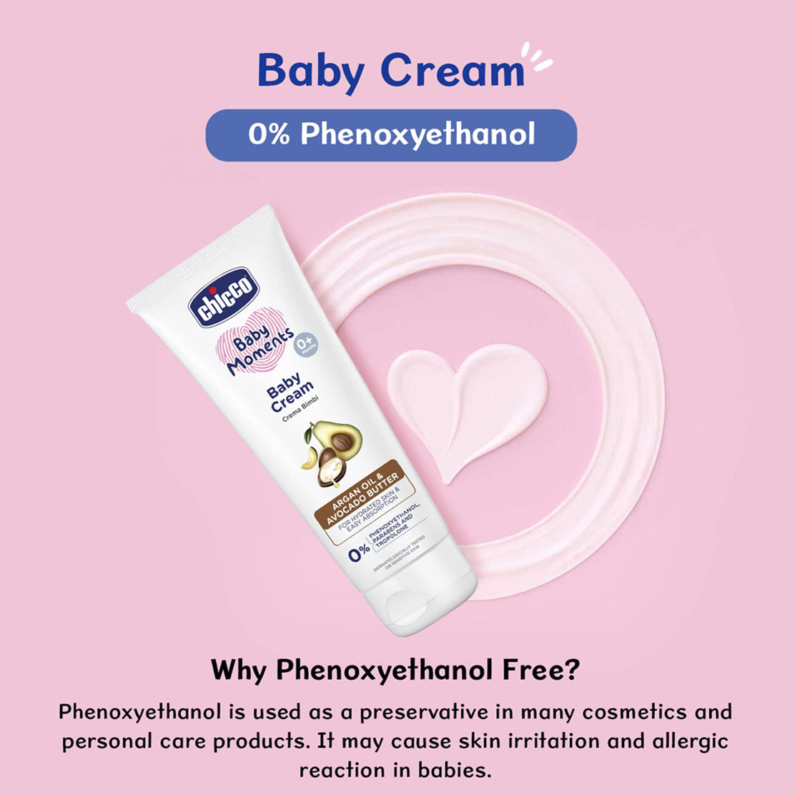 Chicco Baby Cream Argan Oil & Avocado Butter