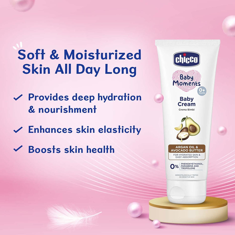Chicco Baby Cream Argan Oil & Avocado Butter
