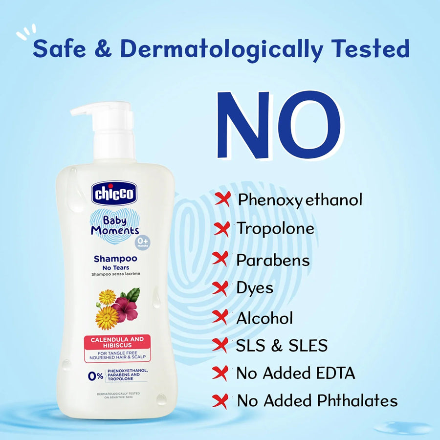 Chicco Baby Shampoo Calendula And Hibiscus