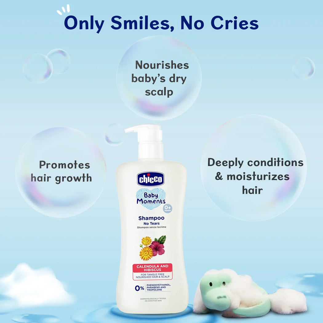 Chicco Baby Shampoo Calendula And Hibiscus