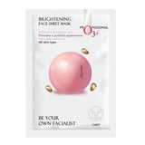O3+ Brightening Face Sheet Mask With Glycolic