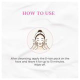 O3+ Brightening & Glow Boosting Dermal Zone D-Tan Pack (50G)