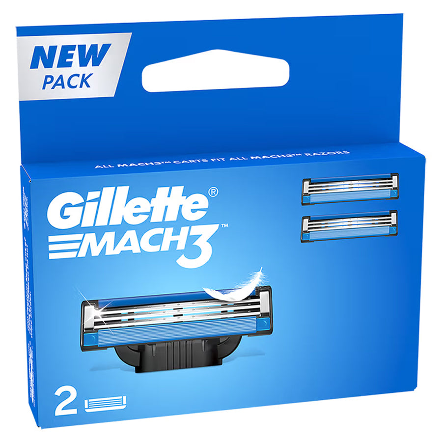 Gillette Mach 3 Turbo Comfort 2N Cartridges