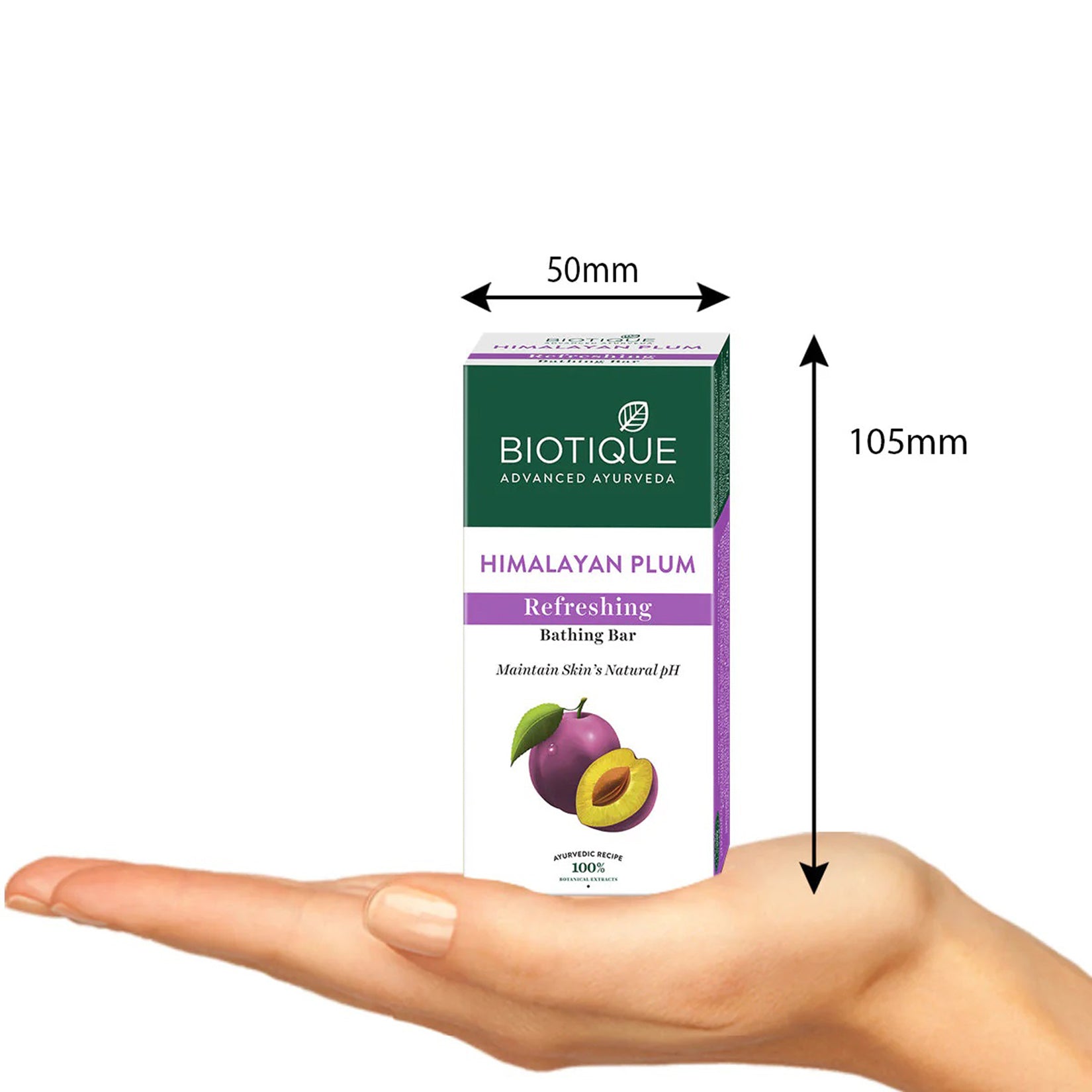 Biotique Bio Himalayan Plum Refreshing Bathing Bar